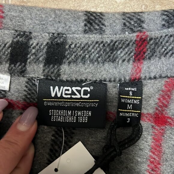 NWT Wezc Stockholm Oden Unisex Plaid Jacket - Picture 8 of 12
